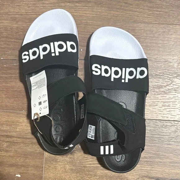 Adidas Adilette Sandal, woman’s 9 NWT - Picture 1 of 3